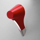 Ora 1 Light Wall Light - Gloss Red & Chrome