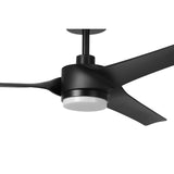 Orcutt Ceiling Fan with Light - Black