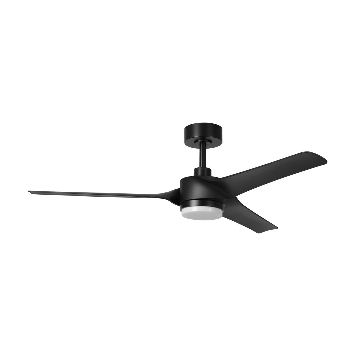 Orcutt Ceiling Fan with Light - Black