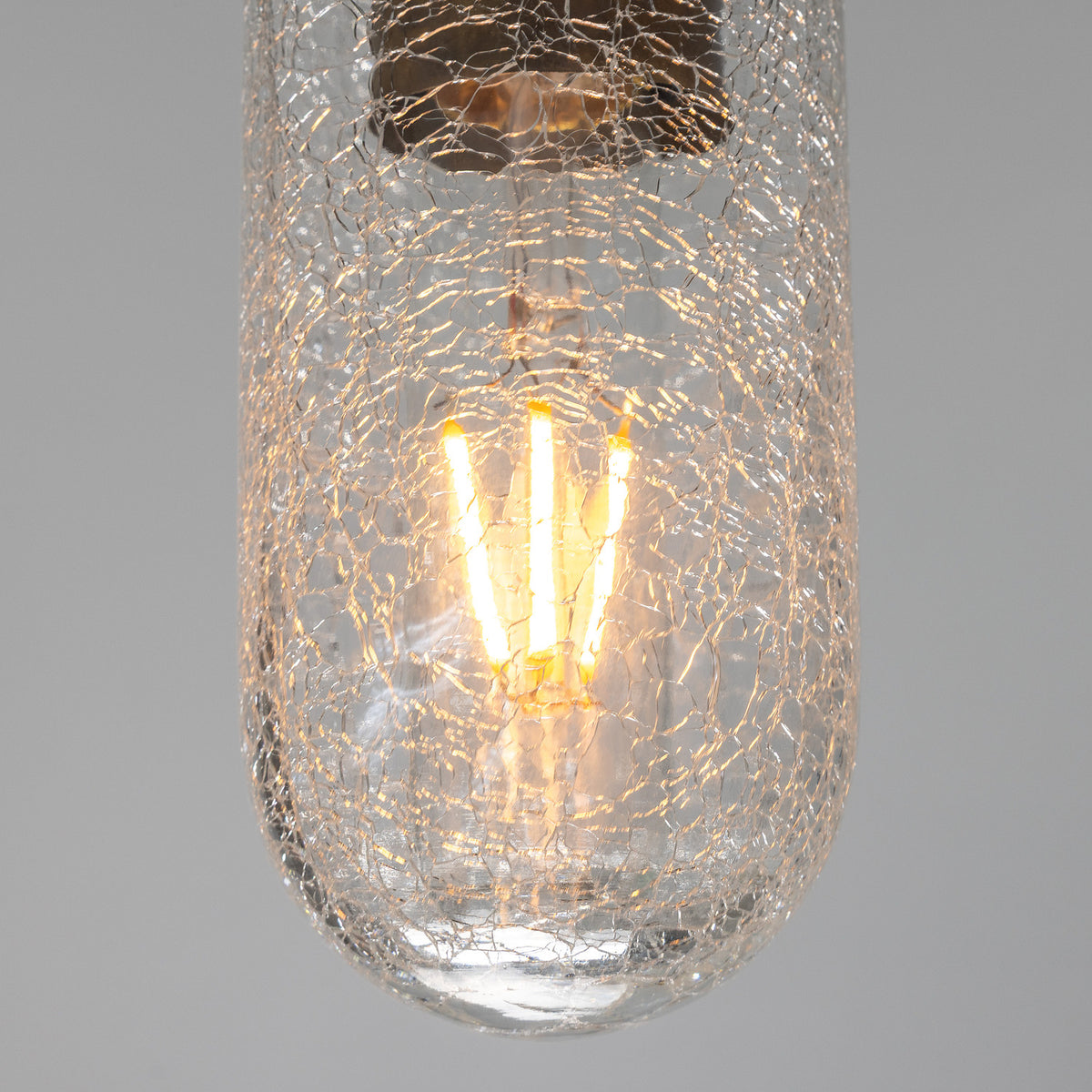Oregon Glass Flush Ceiling Light IP65