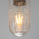 Oregon Glass Flush Ceiling Light IP65