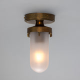 Oregon Glass Flush Ceiling Light IP65