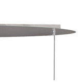 Organica 3 Light Bar Pendant Light - Gloss White & Polished Chrome