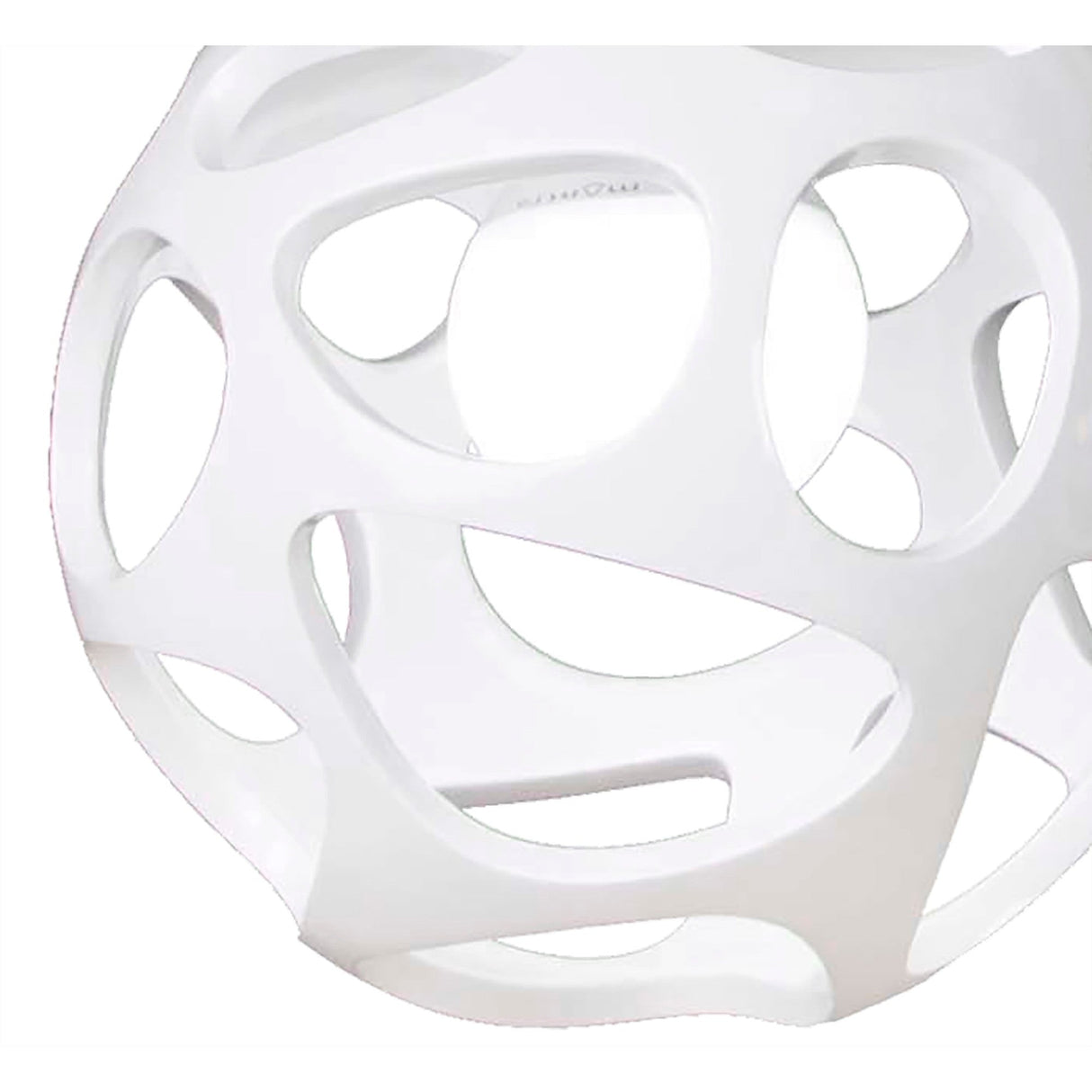 Organica 3 Light Bar Pendant Light - Gloss White & Polished Chrome