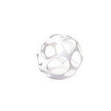 Organica 9 Light Table Lamp - Gloss White With Polished Chrome