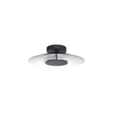 Orion LED Semi-Flush Ceiling Light 8W 3000K – White/Black