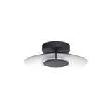 Orion LED Semi-Flush Ceiling Light 20W 3000K – White/Black