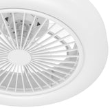 Ortona Ceiling Fan with Light - White