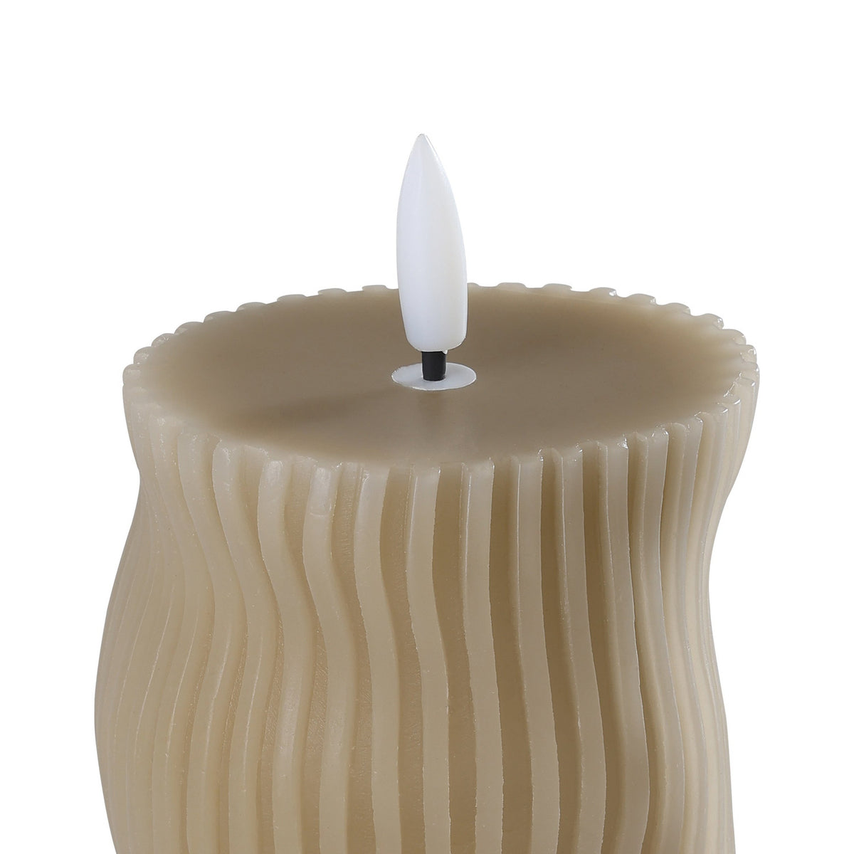 Otobe LED Candle - Taupe