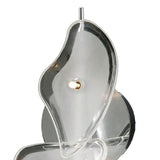 Otto 2 Light Glass Wall/Ceiling Light - Chrome