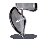 Otto 3 Light Frosted Glass Table Lamp - Polished Chrome