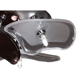 Otto 3 Light Glass Wall/Ceiling Light - Chrome/Black