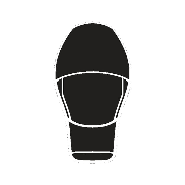 Ovolo Cast Aluminium Outdoor Half Lantern Wall Light in graphite, egg-shaped silhouette narrowing to the base with a flat back, shown as a solid icon-style image on a plain white background.