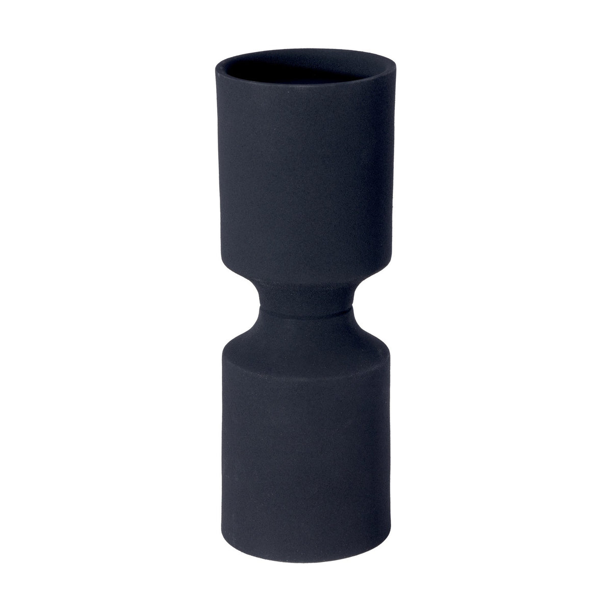 Ozamis Metal Candle Holder 28.5cm - Black