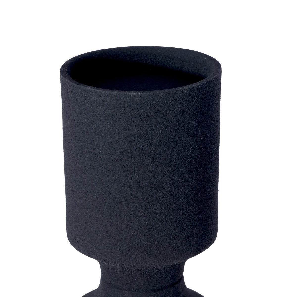 Ozamis Metal Candle Holder 28.5cm - Black