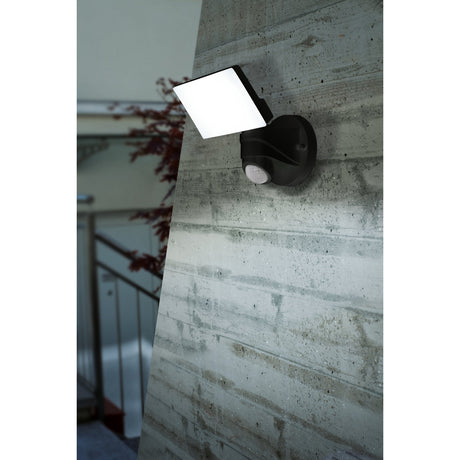 Pagino LED Flood Light with Motion Sensor - Black