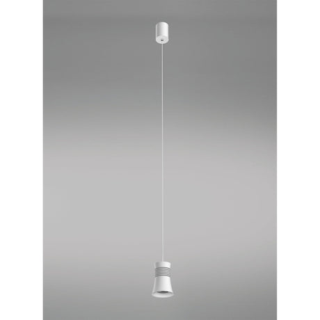 Pagoda 5.5cm LED Pendant Light 12.5W 3000K - White