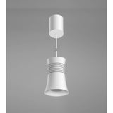 Pagoda 5.5cm 1 Light Pendant Light - White