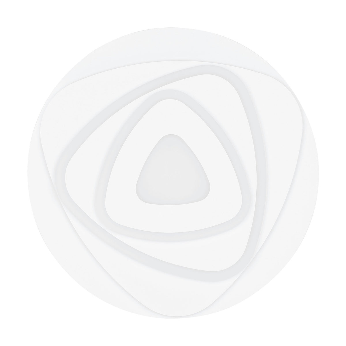 Palagiano LED Flush Ceiling Light 30cm - White