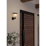 Pantete Solar Wall Light with Motion Sensor - Black & White