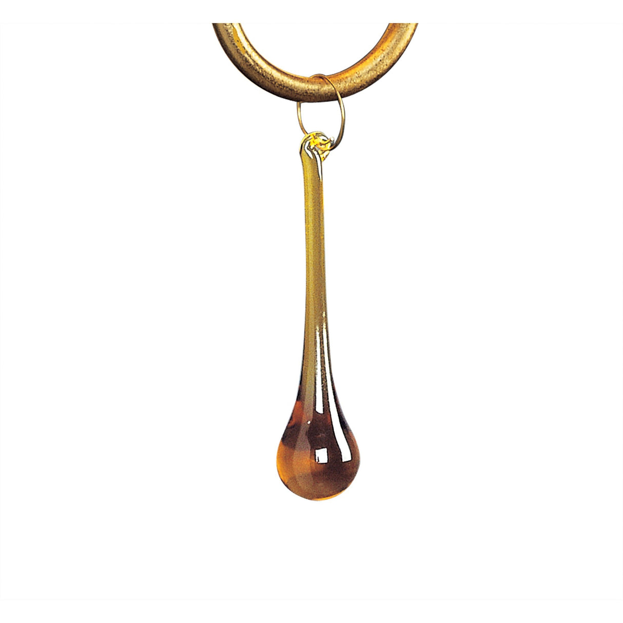 Paola Linear 2 Arm 6 Light Chandelier - Gold With Cream Shades