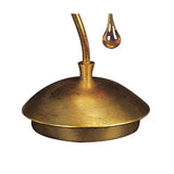 Paola 1 Light Table Lamp - Gold With Cream Shade