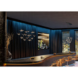 Paratebueno 1 17 Light Linear Pendant Light - Chrome