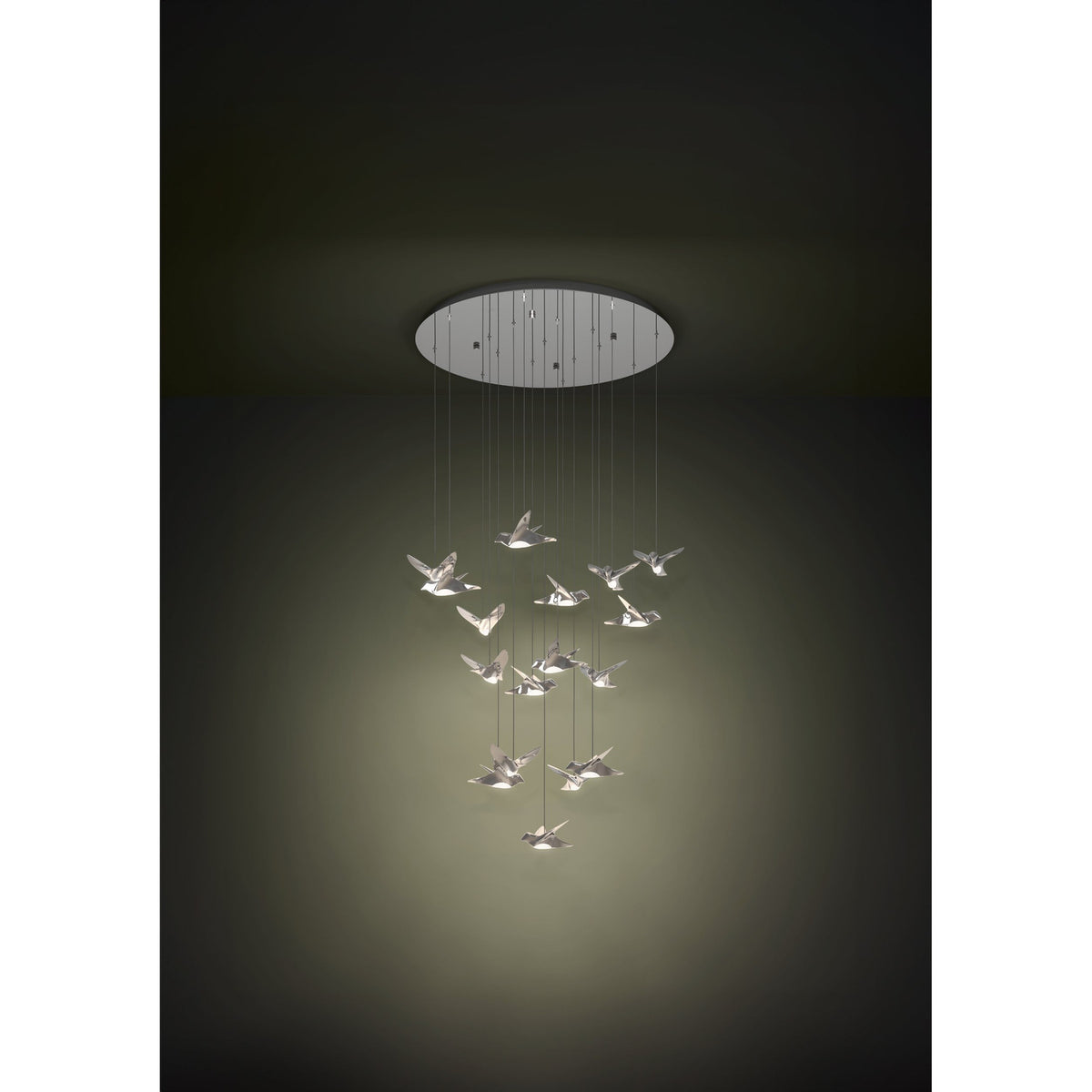 Paratebueno 1 17 Light Pendant - Chrome