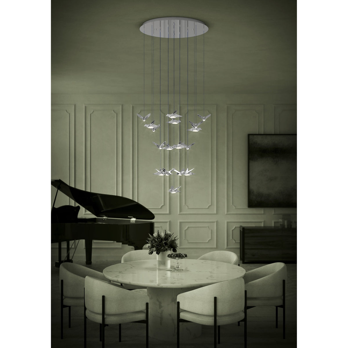 Paratebueno 1 17 Light Pendant - Chrome