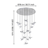 Paratebueno 1 17 Light Pendant - Chrome