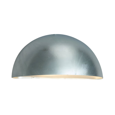 Paris 1 Light Wall Lantern - Galvanised