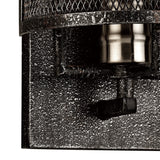 Parker 1 Light Wall Light - Zinc & Brushed Nickel