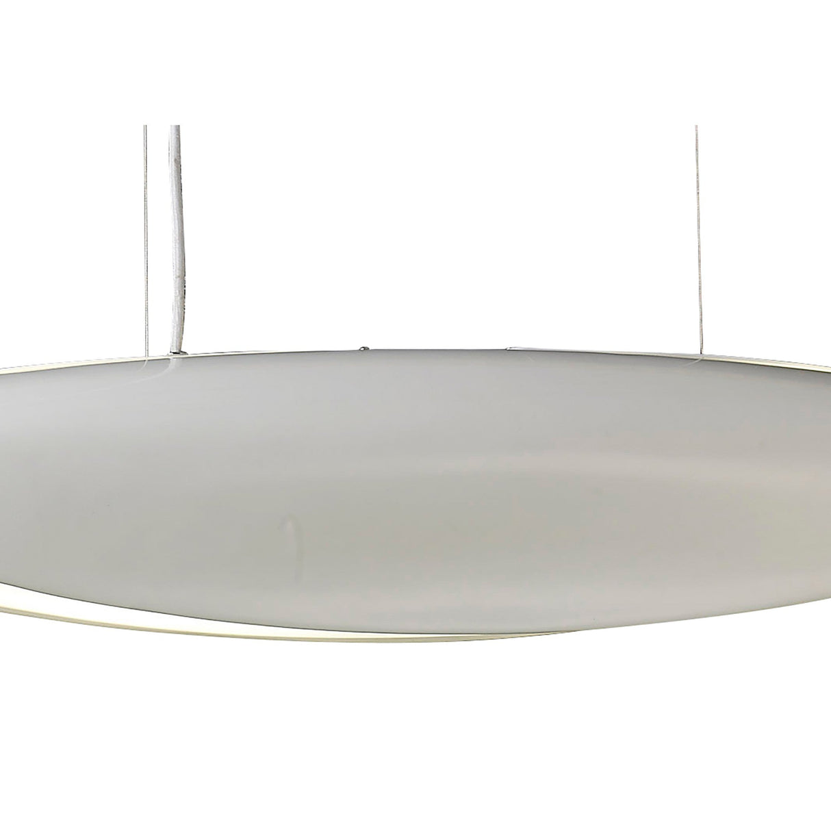Pasion 6 Light Suspension Light - Gloss White & Polished Chrome