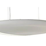 Pasion 6 Light Suspension Light - Gloss White & Polished Chrome