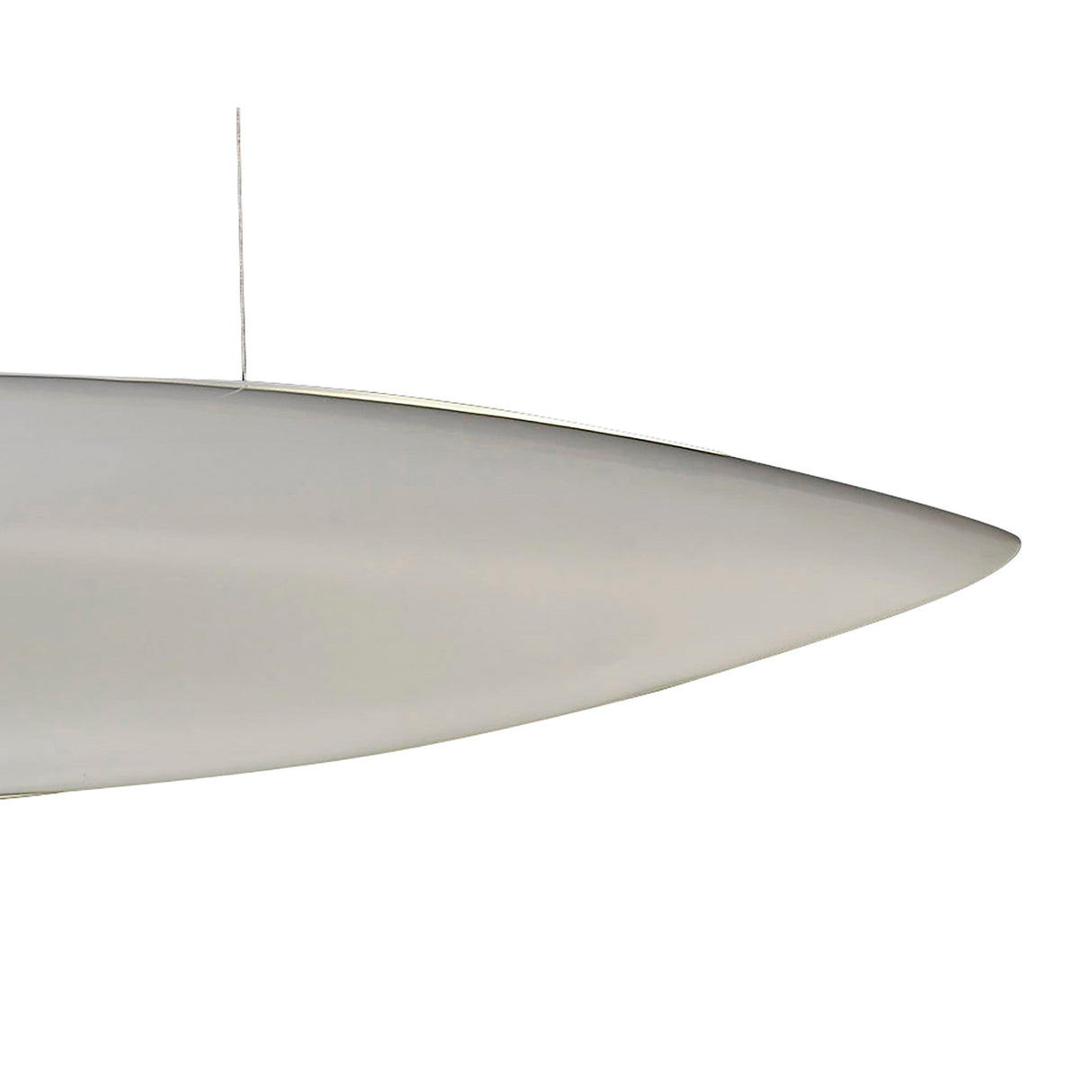 Pasion 6 Light Suspension Light - Gloss White & Polished Chrome