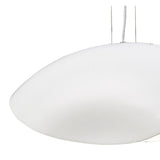 Pasion 4 Light Pendant Light – Gloss White & Polished Chrome