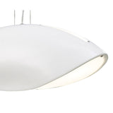 Pasion 4 Light Pendant Light – Gloss White & Polished Chrome