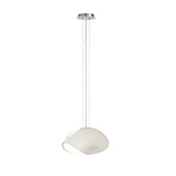 Pasion 3 Light Pendant Light – Gloss White & Polished Chrome