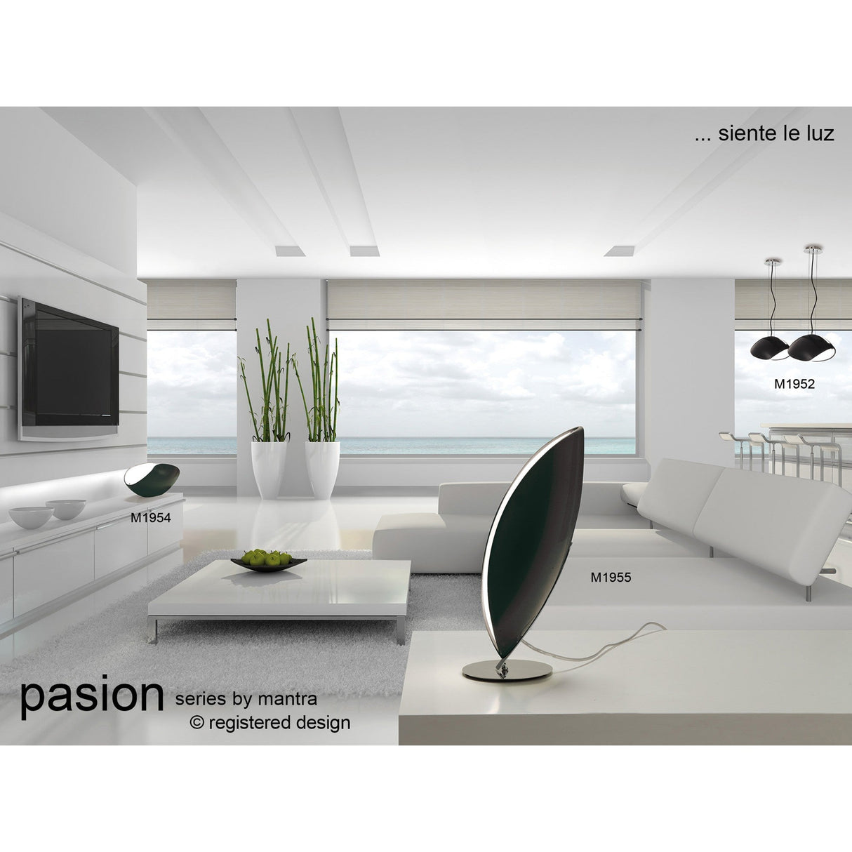 Pasion 3 Light Pendant Light – Gloss Black & Polished Chrome