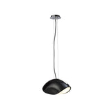 Pasion 3 Light Pendant Light – Gloss Black & Polished Chrome