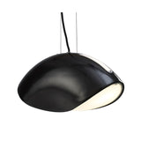 Pasion 3 Light Pendant Light – Gloss Black & Polished Chrome