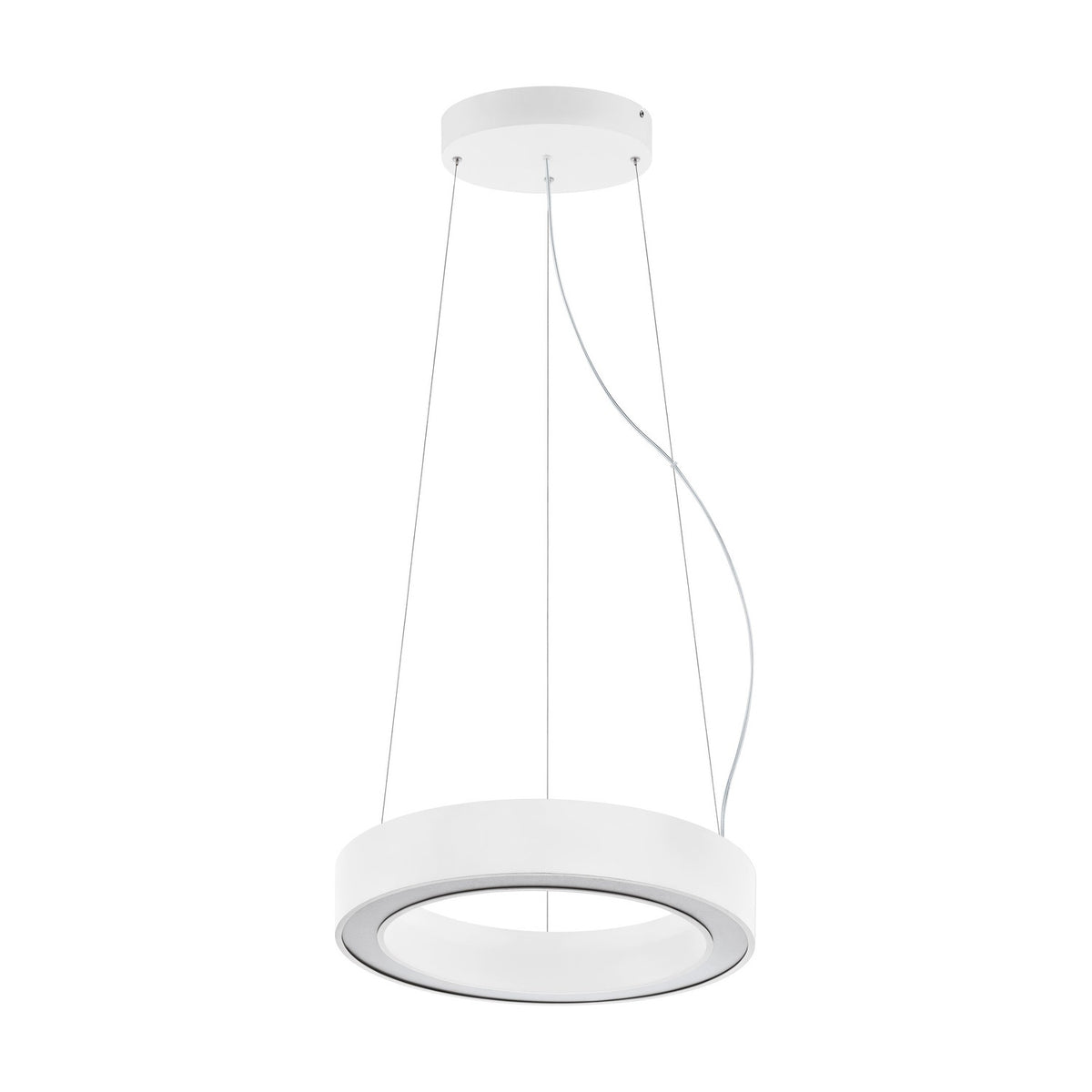 Pastrengo 2 Pendant Light - White & Opal