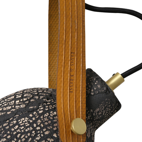 Pera Ceramic Pendant Light - Black Clay