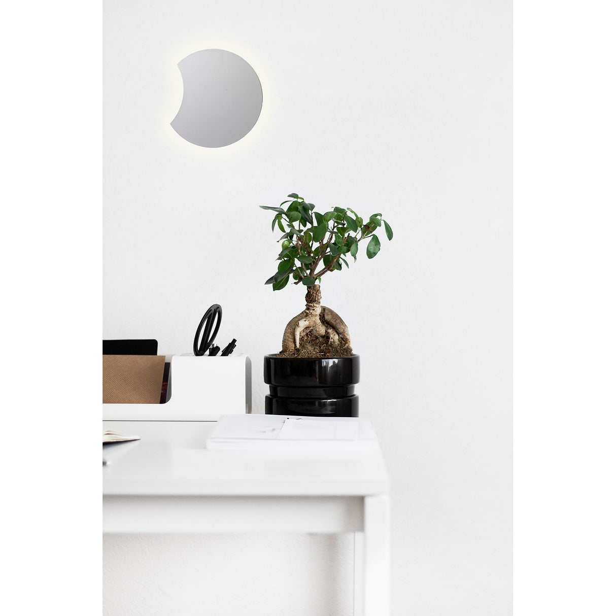 Petaca Round LED Wall Light 8W 3000K - Matt White