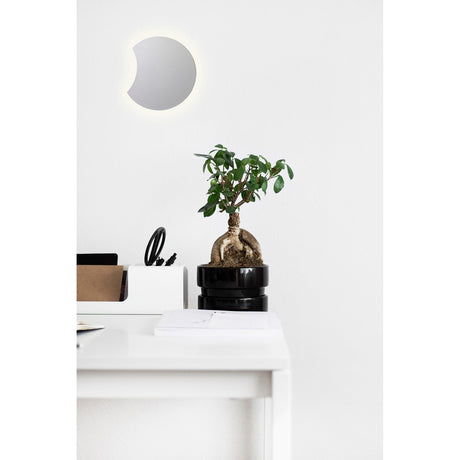 Petaca Round LED Wall Light 8W 3000K - Matt White