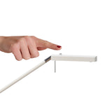 Phuket Touch Dimmer LED Table Lamp 7W 3000K - Matt White/Polished Chrome