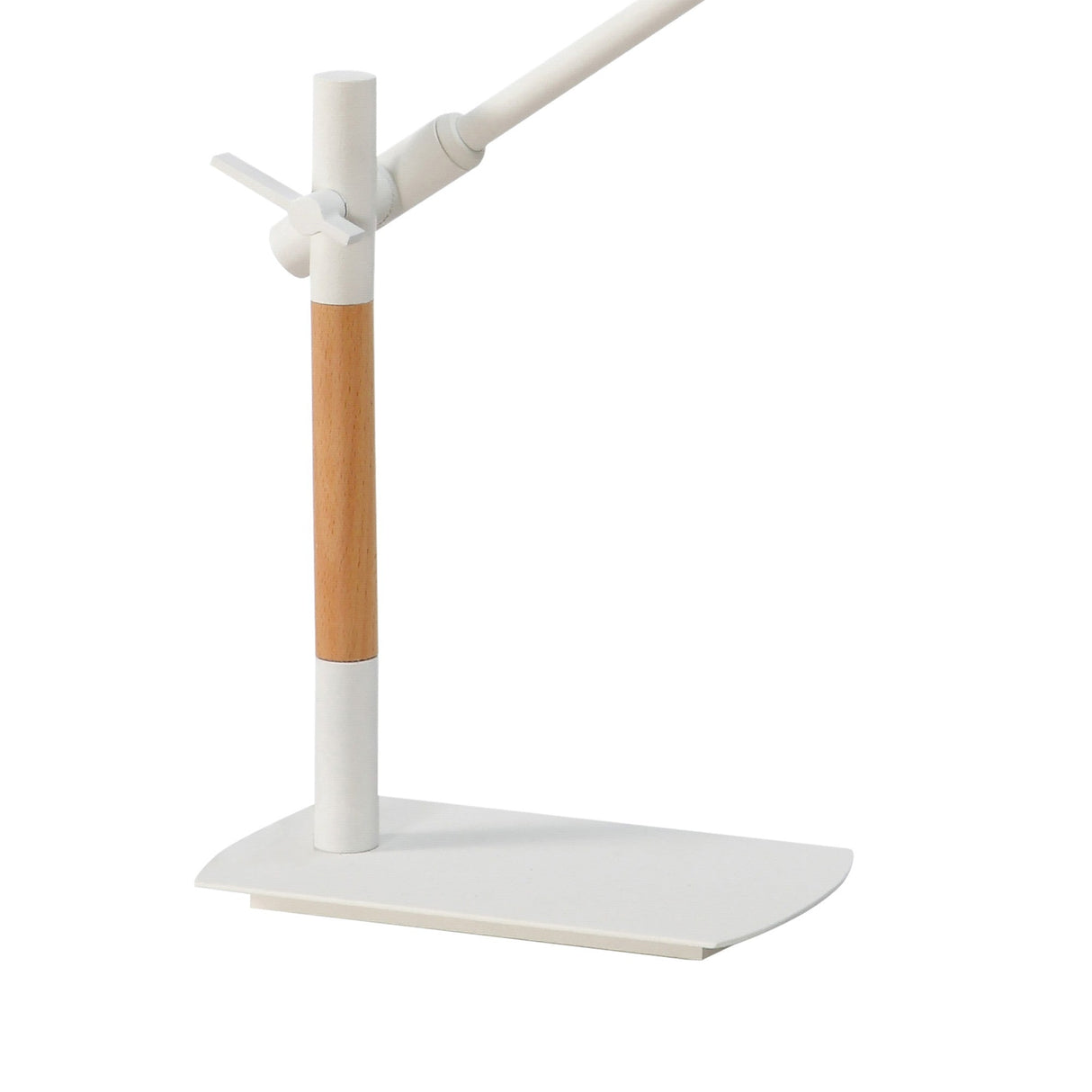 Phuket Touch Dimmer LED Table Lamp 7W 3000K - Matt White/Polished Chrome