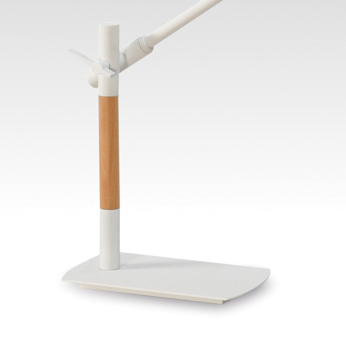 Phuket Touch Dimmer LED Table Lamp 7W 3000K - Matt White/Polished Chrome