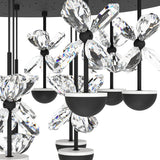 Pianopoli 2 15 Light Ceiling Light - Black