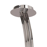 Pietra 4 Arm 8 Light Chandelier - Polished Chrome